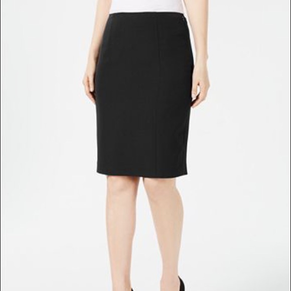 Kasper Black Pencil Skirt 4P